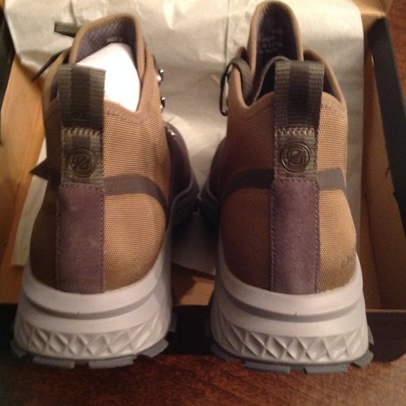 Cole Haan Men's ZeroGrand Gray Suede & Textile WR ZG St Hiker Boots - 11.5M- NIB - Picture 3 of 10